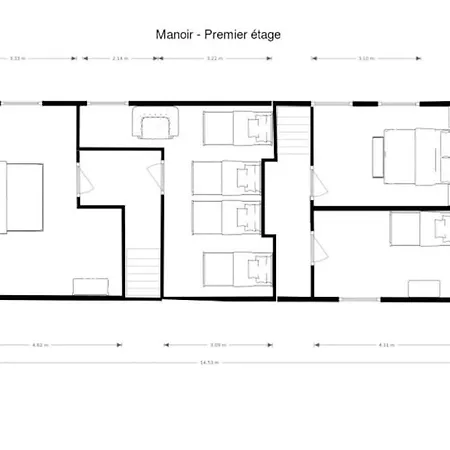 Magnificent 18th Century, 5 Star Luxury 펜션 Melleray-la-Vallée
