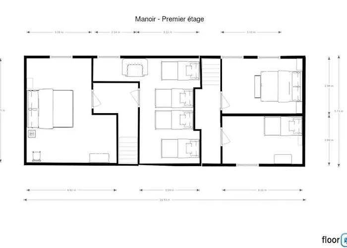 Magnificent 18th Century, 5 Star Luxury Сasa de vacaciones Melleray-la-Vallée